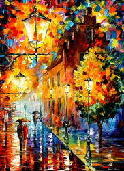 Lights In The Night by Leonid Afremov