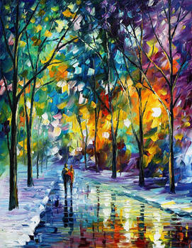 Frozen Path by Leonid Afremov