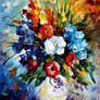 Dream Flowers by Leonid Afremov