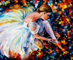 Ballerina by Leonid Afremov