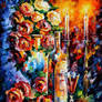 Red Wine by Leonid Afremov