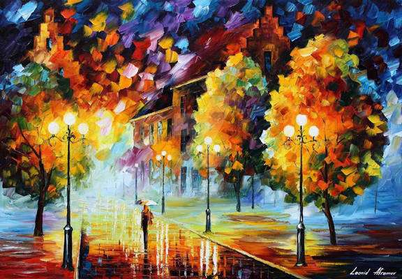 City Sleeps by Leonid Afremov