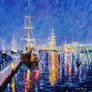 Port of Calm by Leonid Afremov