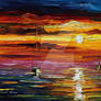 Sunset by Leonid Afremov