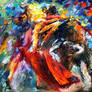 Exciting Corrida by Leonid Afremov