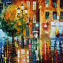 The City Of Rain by Leonid Afremov