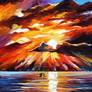 Sunny clouds by Leonid Afremov