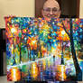 Today I forgot My Umbrella by Leonid Afremov