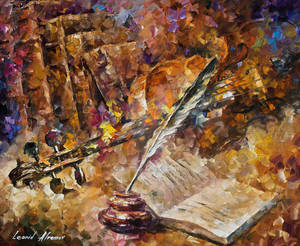 Written Music by Leonid Afremov