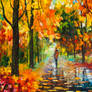 Forgotten Fall by Leonid Afremov