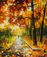 Autumn Tranquility by Leonid Afremov
