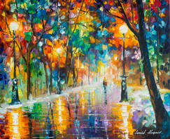Winter Colors Of Love by Leonid Afremov