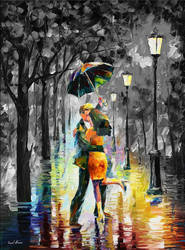 DANCE UNDER THE RAIN by Leonid Afremov