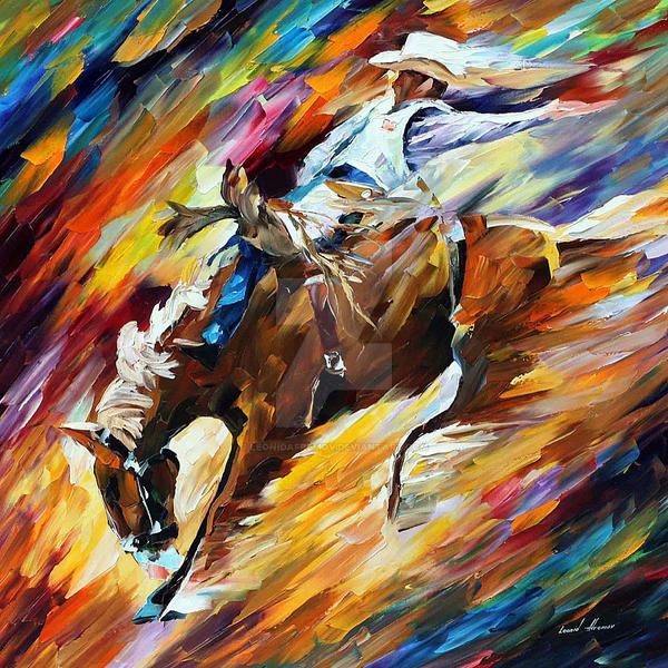 Rodeo Ride Deviantart Rodeo - Dangerous Games by Leonidafremov on DeviantArt