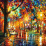 Colorful Night by Afremov Studio