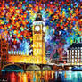 Big Ben London 2012 by Afremov Studio
