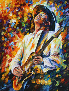 STEVIE RAY VAUGHAN by Afremov Studio