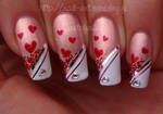 valentine's day nail art 5