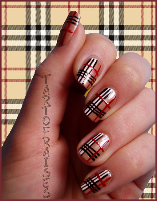 burberry nails by Tartofraises on DeviantArt