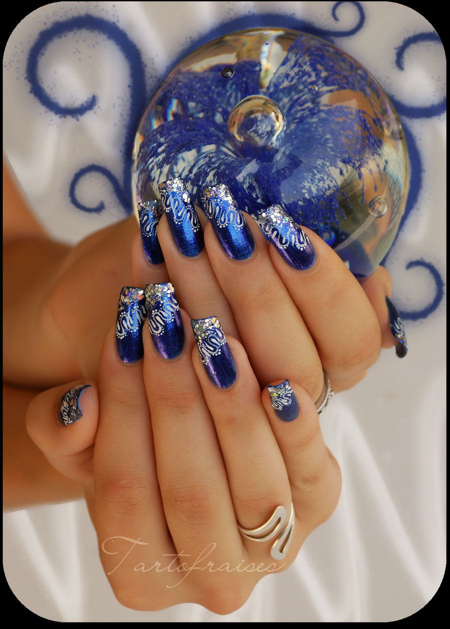 nail art cosmic