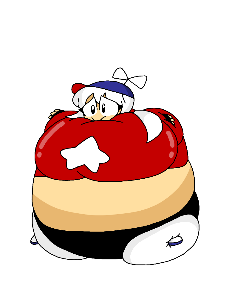 Homestar Runner girl inflated by fishertoto245 on DeviantArt