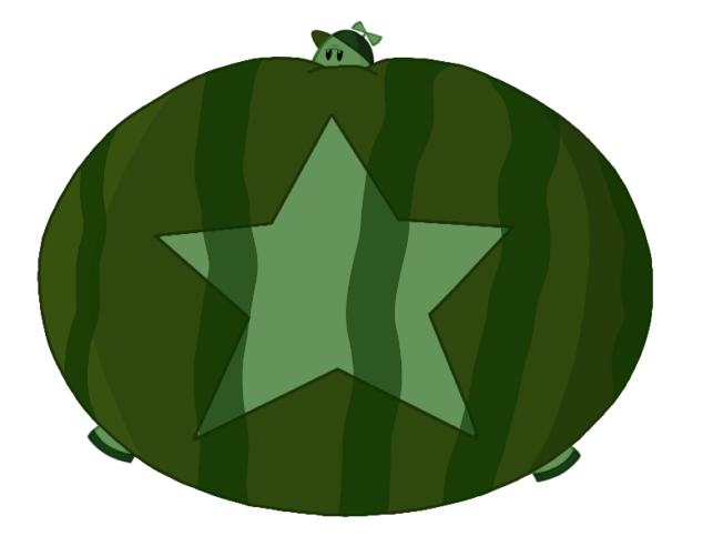 Homestar Runner getting watermelon by fishertoto245 on DeviantArt