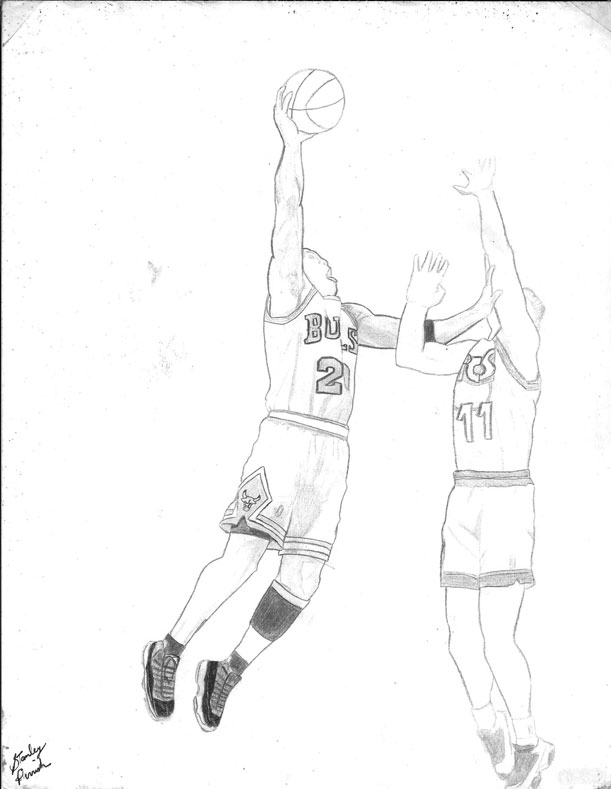 Michael Jordan sketch