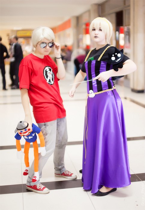 Homestuck: Blond kids