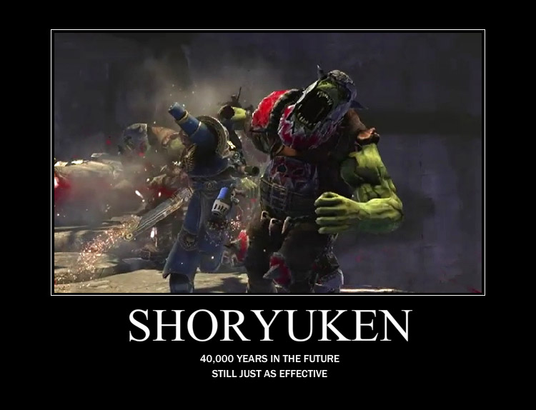 Space Marine Shoryuken