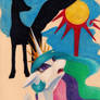 Celestia and augur of the Crystal Heart