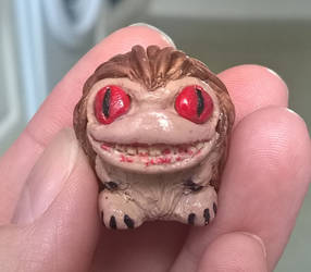 critter polymer clay charm