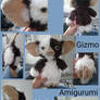 Gizmo, Gremlins Amigurumi Crochet 