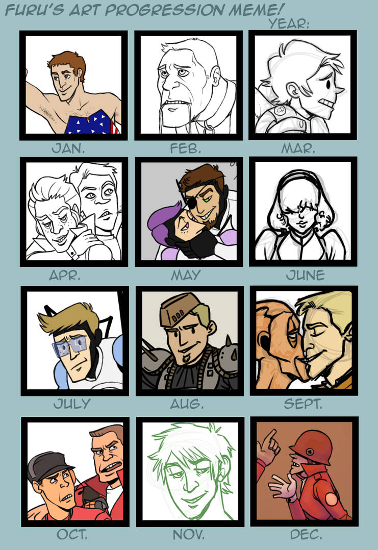 2011 Progression Meme by hakbot on DeviantArt