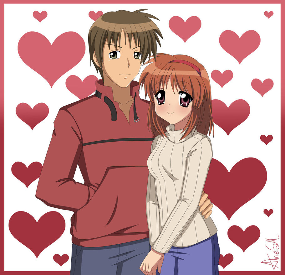 Yuichi Aizawa and Ayu Aizawa/Tsukimiya by Lodestar1 on DeviantArt