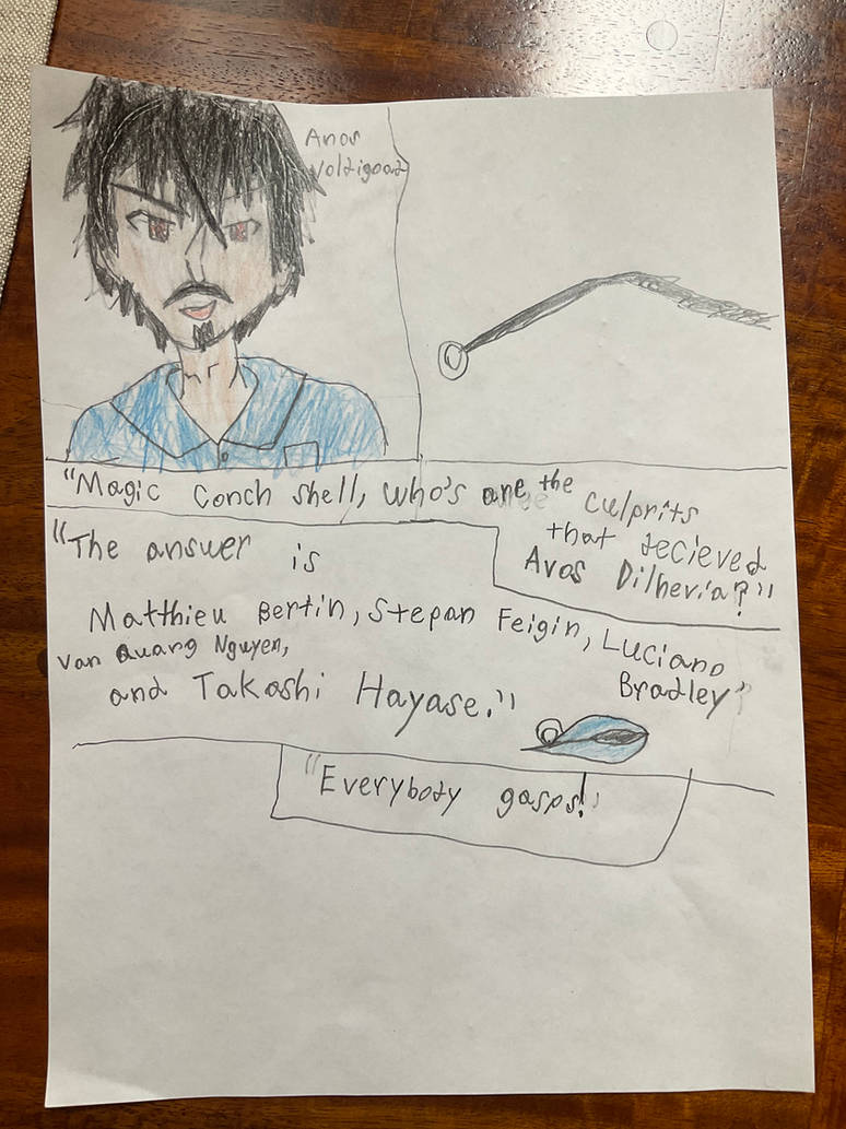 The Magic Conch Shell and the Shocking Reveal by Lodestar1 on DeviantArt