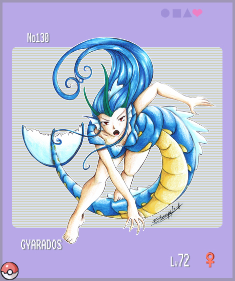 PKMN Gijinka Project+Gyarados+