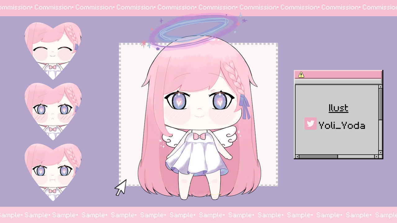 Chibi Model - Sample by YoliYoda on DeviantArt