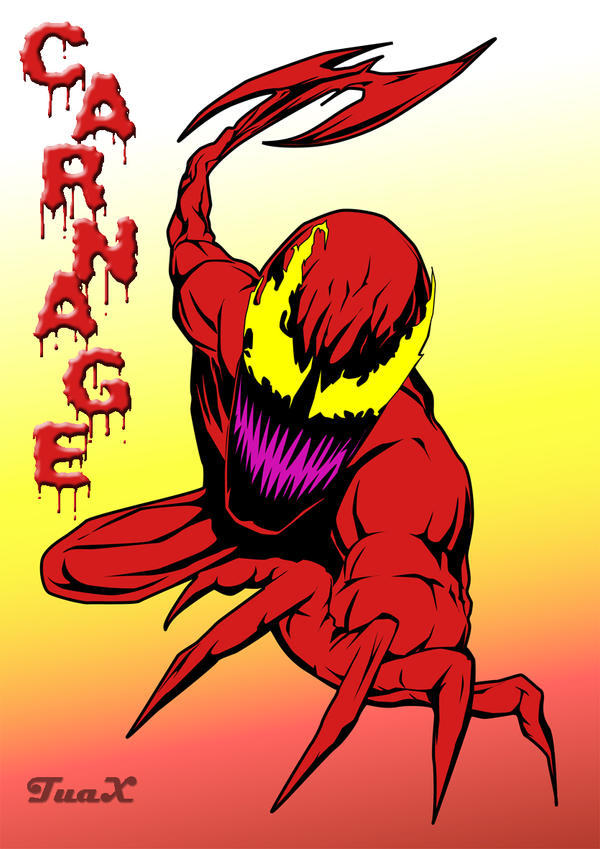 Carnage with axe