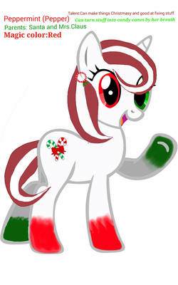 Peppermint pony