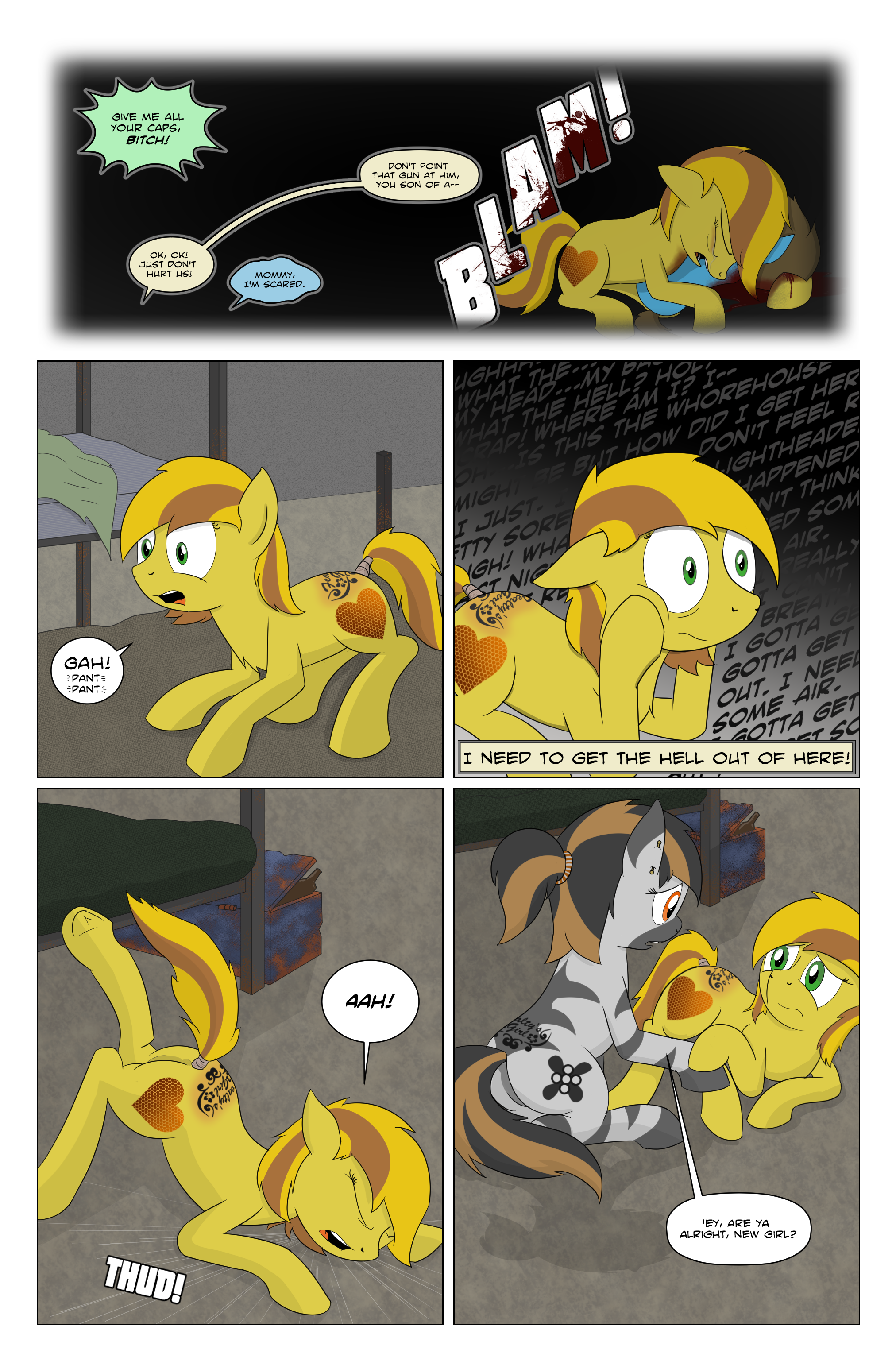 Fallout Equestria: Grounded page 63