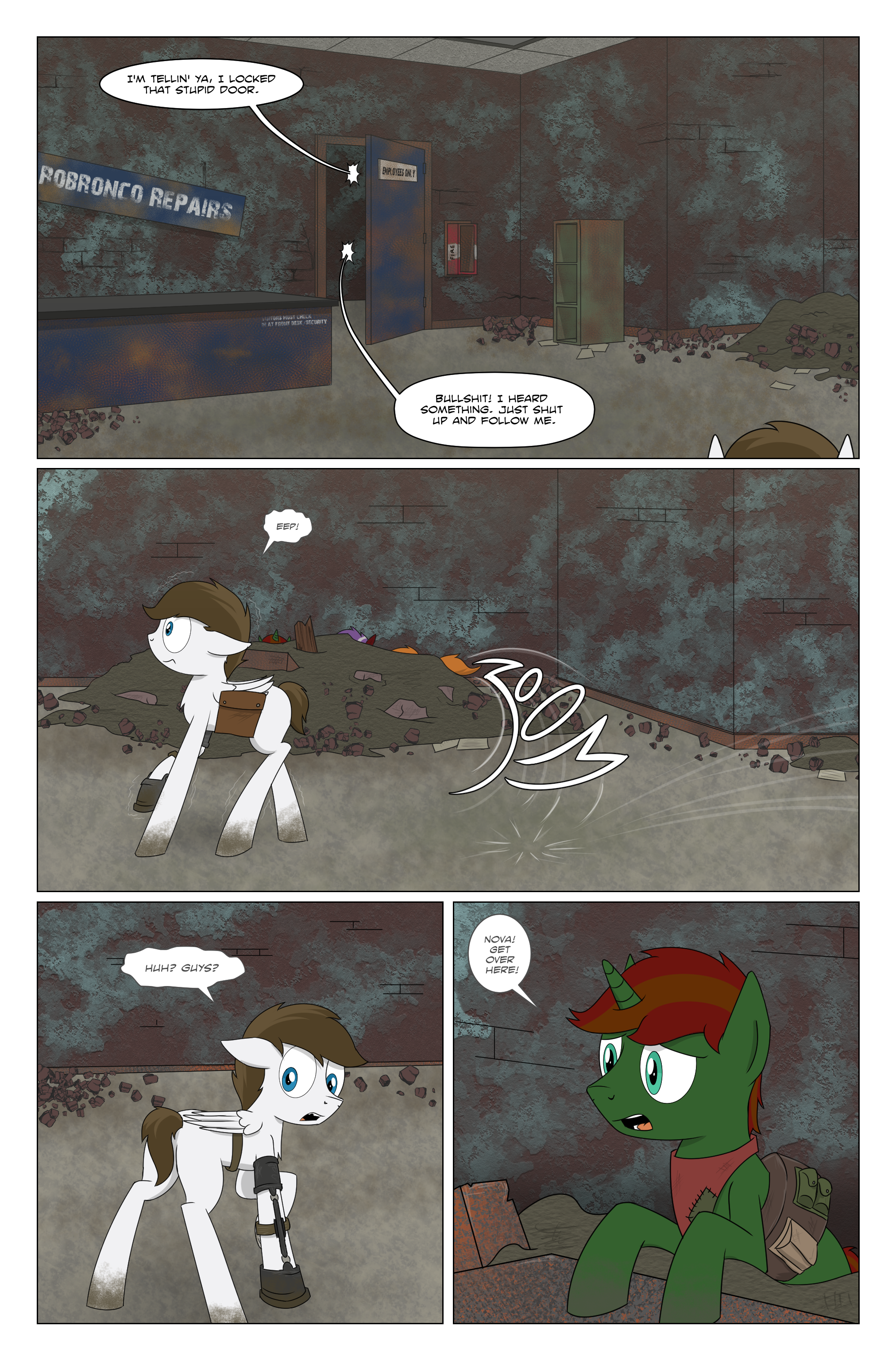 Fallout Equestria: Grounded page 84