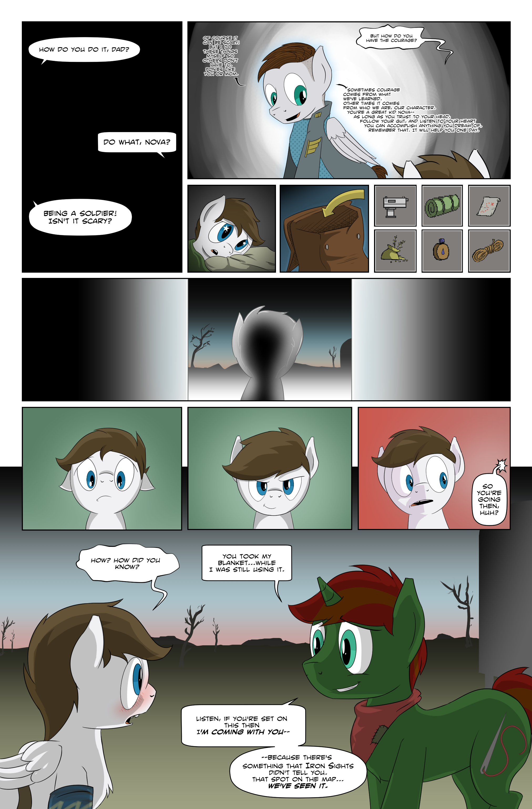Fallout Equestria: Grounded page 111