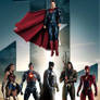 Justice League Poster (With Superman) 02.