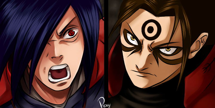 Madara Uchiha Photo: madara vs the first hokage