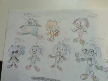 MainProtagnists In Sonic A Rip In Universes