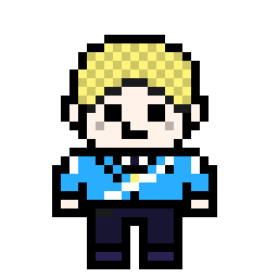 Nakami Ito Pixel Sprite by TheSubparCartoonist