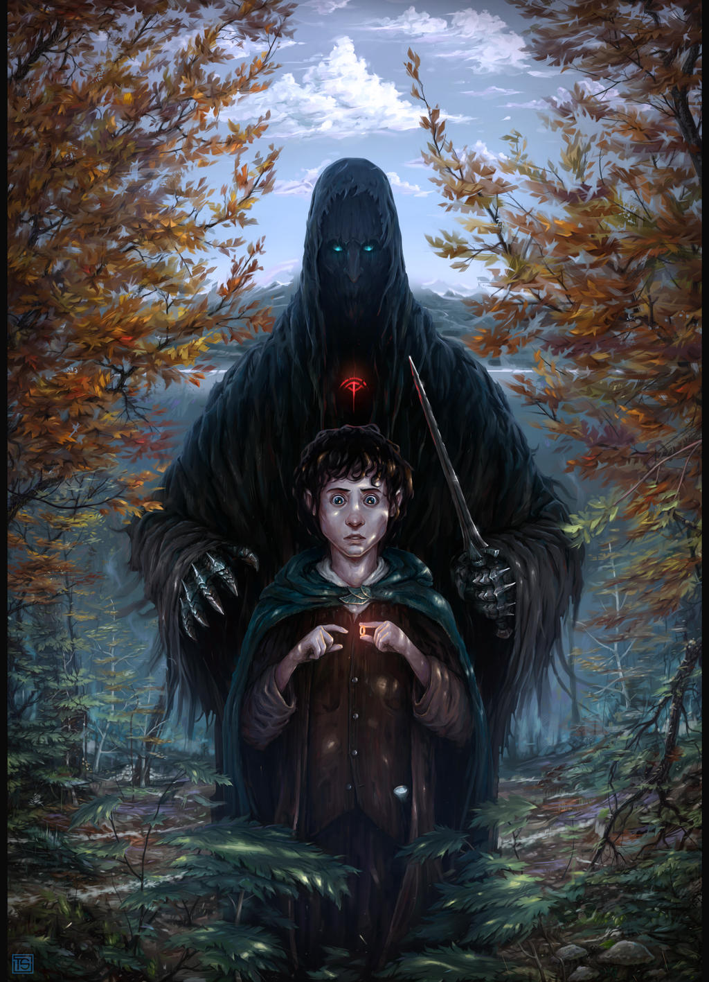 Frodo's Choice by ThornSpine on DeviantArt