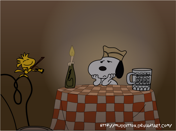 Snoopy at the Bar by MuDDiTToX on DeviantArt