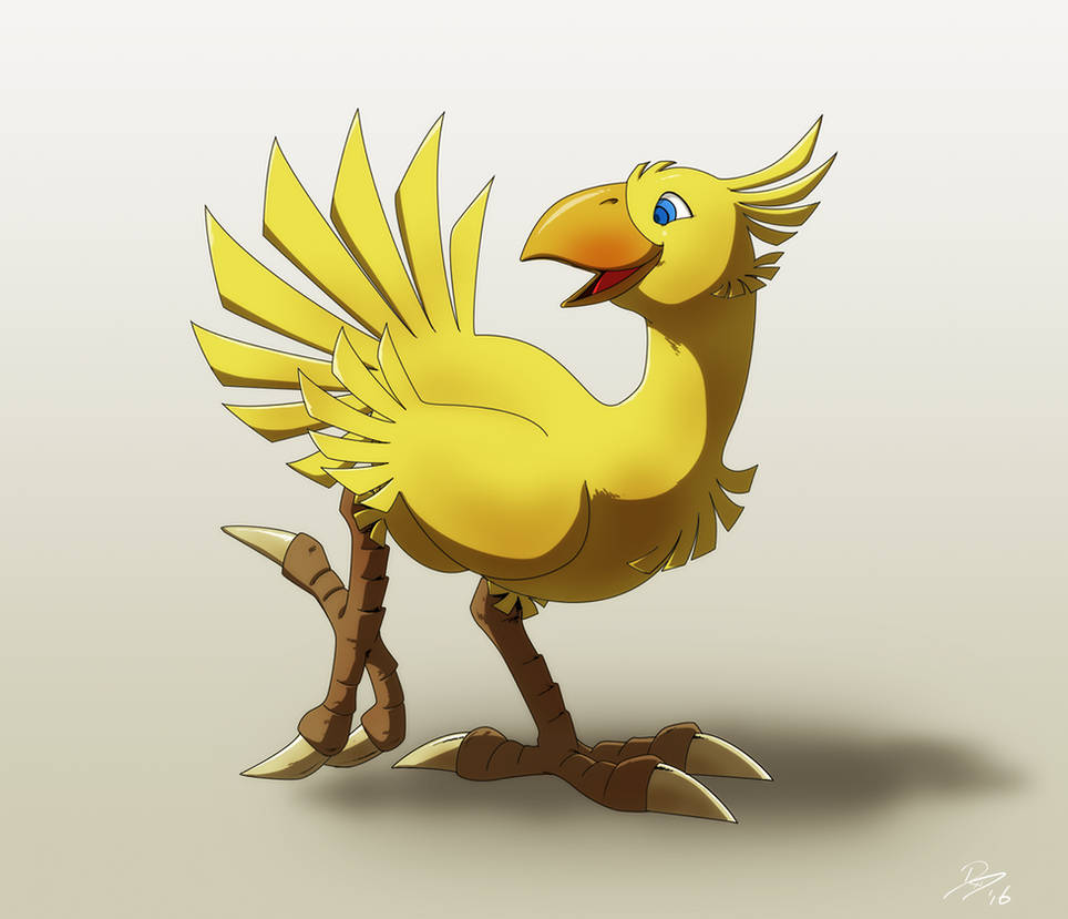 Robo Chocobo Chocobo by EastCoastCanuck on DeviantArt