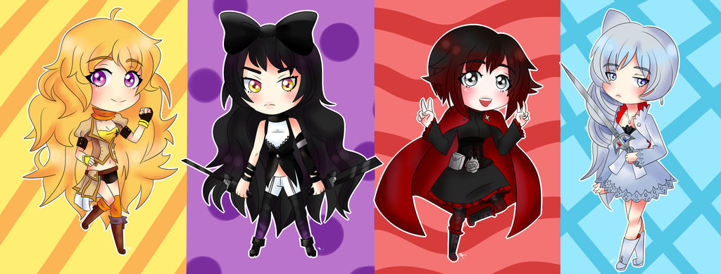 Chibi Church Rvb RWBY chibis!!! by makakitten on DeviantArt